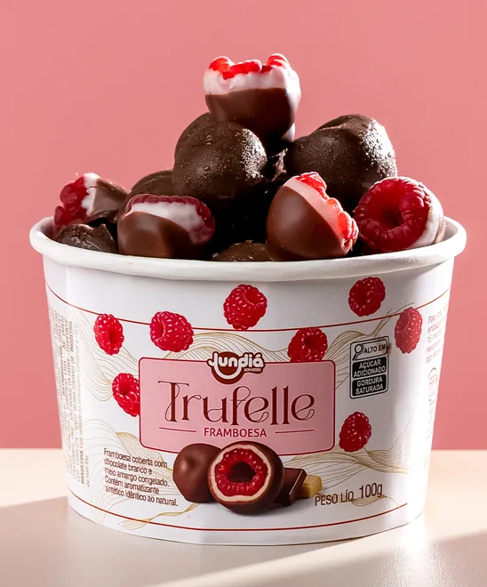 Post do Instagram: pote Trufelle com cerejas