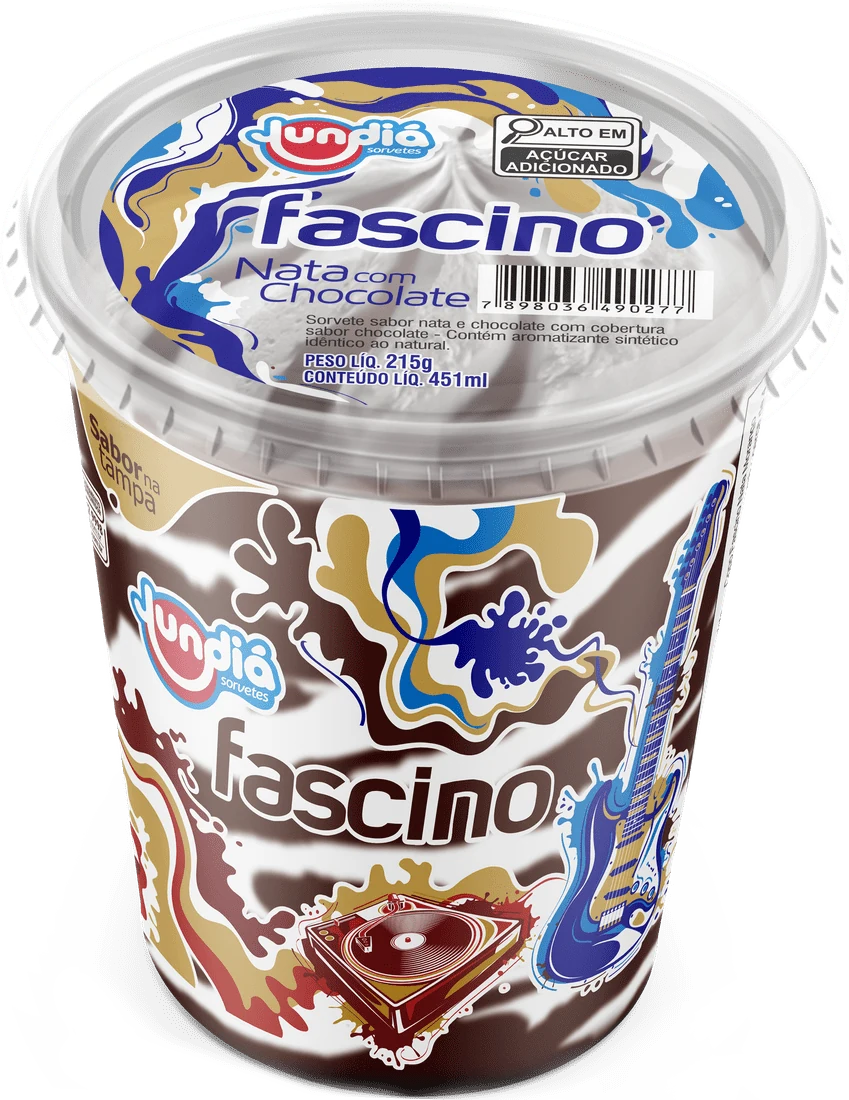 Copo Fascino Nata com Chocolate