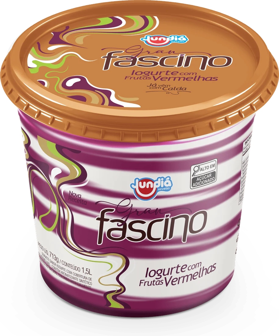 Fascino Iogurte com Frutas Vermelhas